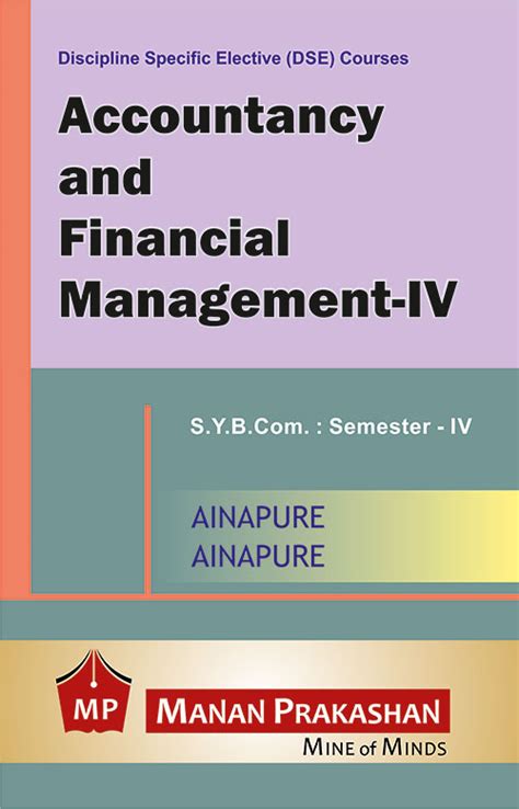 Manan Accountancy And Financial Management SYBCom Sem IV Bookwalas