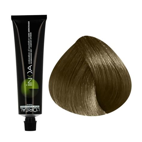 Coloration d oxydation sans ammoniaque L Oréal Professionnel Inoa N8 0