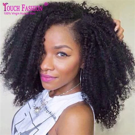 Top Quality Afro Kinky U Part Wig Unprocessed Brazilian Kinky Curly