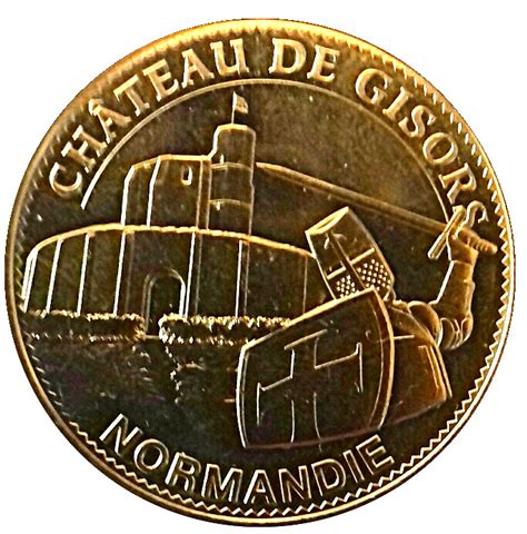 Monnaie de Paris Tourist Token Normandie Château de Gisors France