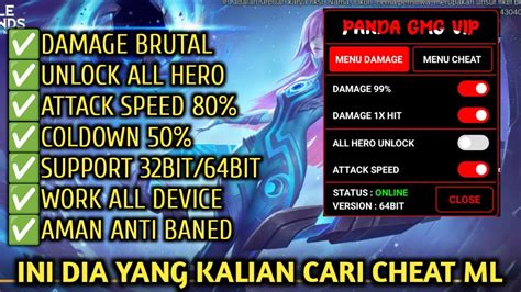 INI DIA YANG KALIAN CARI CHEAT DAMAGE BRUTAL SUNTIK PENAMBAH