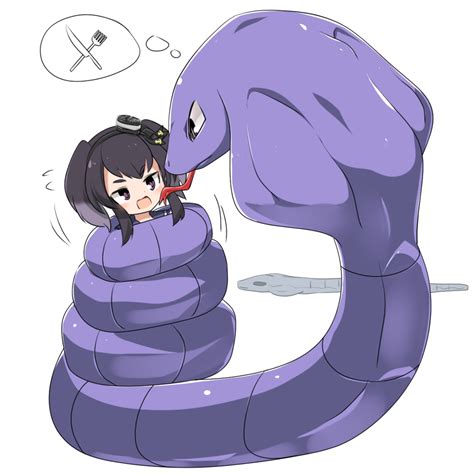 Tokitsukaze And Arbok Kantai Collection And 1 More Drawn By Lets0020