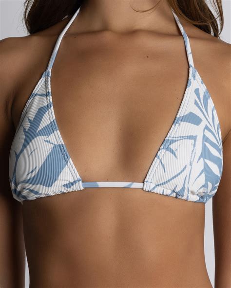 Shop Billabong The Coast Is Calling Remi Triangle Bikini Top In Western