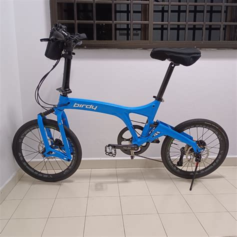 Birdy 3 in Gloss Sky Blue, Sports Equipment, Bicycles & Parts, Bicycles ...