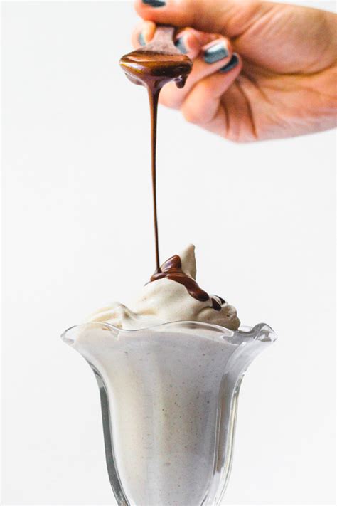 Vegan Hot Fudge Vanilla Ice Cream Sundae Recipe 5 Of 13 Sprouting Zen