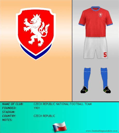 Czechoslovakia Czech Republic Crest And Kit They Were Formed In 1901