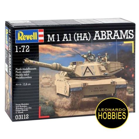 M1a1 Ha Abrams Escala 1 72 Revell 3112 Leonardo Hobbies