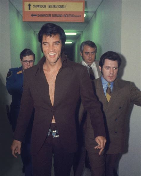 Elvis Presley At The International Hotel In Las Vegas Circa 1969 R