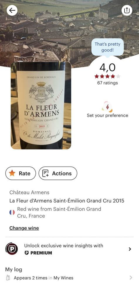 Rượu Vang Pháp Château La Fleur D armens Saint Émilion Grand Cru