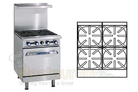 Imperial Commercial Restaurant Range With Burners Standard Oven