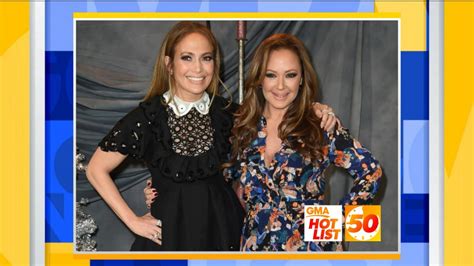 GMA Hot List Leah Remini Opens Up About The First Time She Met J Lo
