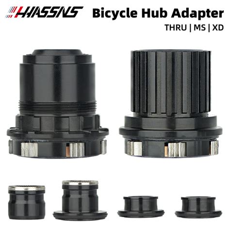 Hassns Cubo De Mtb Pro Adaptador Micro Spline Xd Ms Qr Freehub Thru