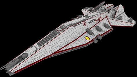 Phalanx Battle Cruiser 3d Model Cgtrader