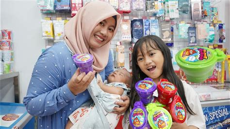 BORONG SLIME TOILET DITEMENIN BAYI AZAM Dan Bermain Slime Ali Vlog