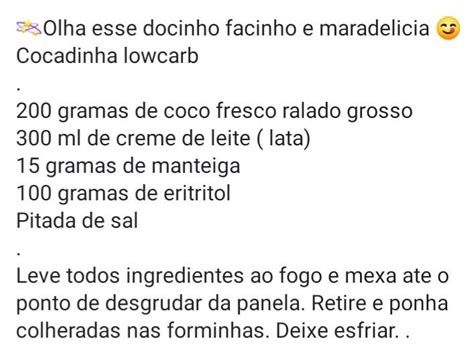 Pin De Juliana Nunes Gon Alves Em Bolos Fit Cocadinha Bolo Fit Mexido