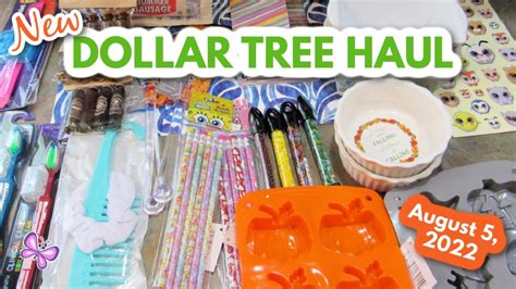 New Dollar Tree Haul Fall Finds August 5 2022 Leighshome Youtube