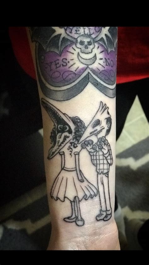 Beetlejuice tattoo #beetlejuice #tattoo #halloween | Beetlejuice tattoo ...