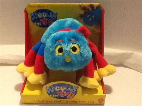 Cbeebies Woolly And Tig Woolly Spider Soft Plush Toy Brand New In Box