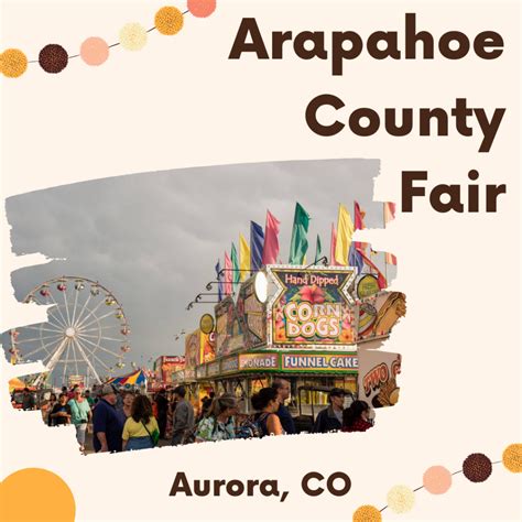 Arapahoe County Fair 2024 - Aurora, CO | Eventlas