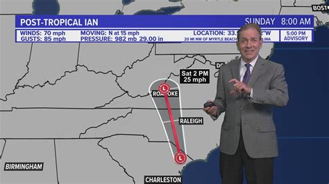 Hurricane Ian path: Post-tropical storm | wusa9.com