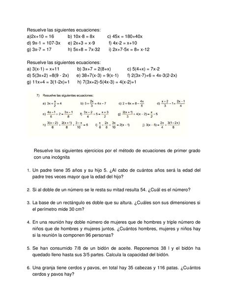 Docx Examen Algebra Ecuaciones De Primer Grado Dokumen Tips