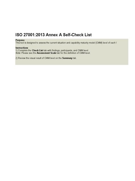 Iso 27001 Gap Analysis Checklist V2 Pdf Information Security Security