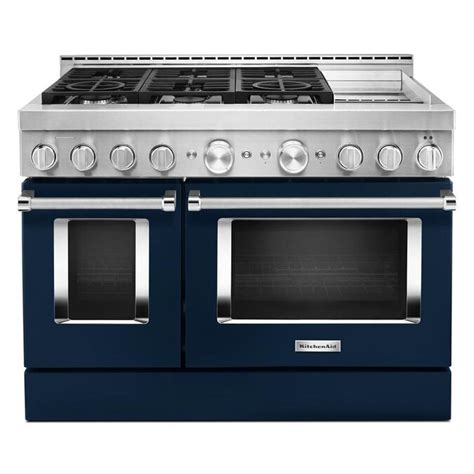 Kitchenaid Smart 48 In 6 Burners 41 Cu Ft22 Cu Ft Self Cleaning