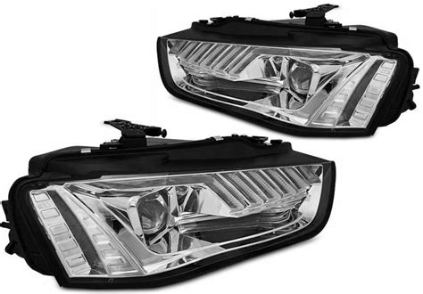 Lampa Przednia Sonar Lampy Reflektory Audi A4 B8 12 15 Xenon Chrome Led