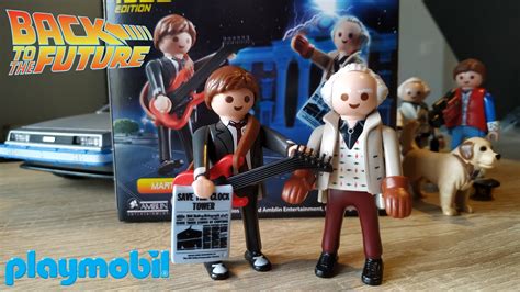 Playmobil Back To The Future Regreso Al Futuro 70459 Marty Y Doc En