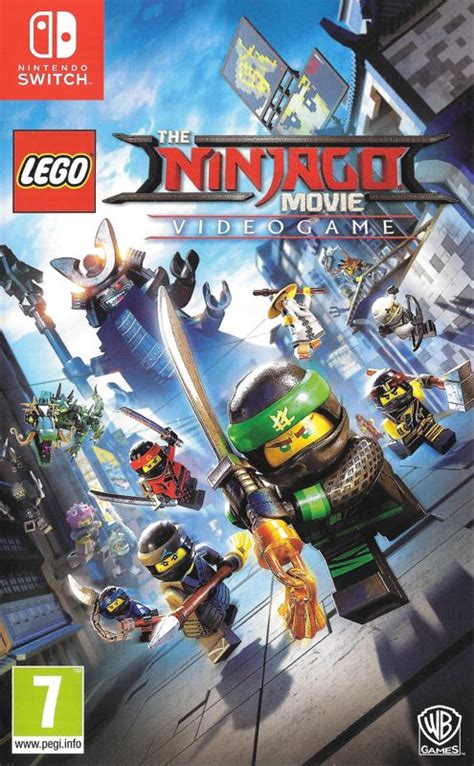 The Lego Ninjago Movie Video Game Nintendo Switch Box Cover Art