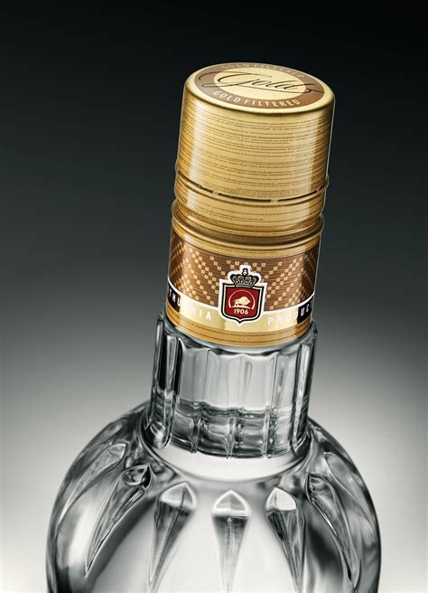 Lithuanian Vodka Gold On Packaging Of The World Creative Package