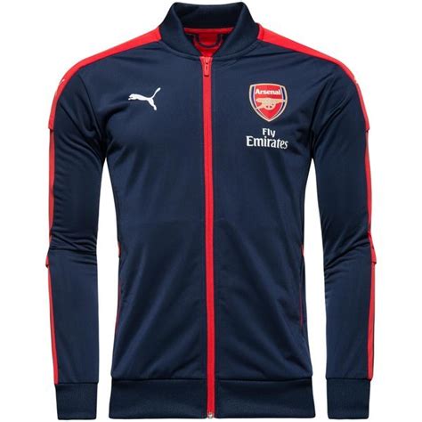 Arsenal Stadionjakke Bl R D Unisport Dk