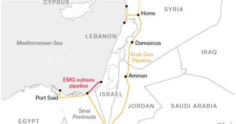 Tekmor Monitor Israel Egypt Gas Pipeline Deal Seen Imminent Reuters