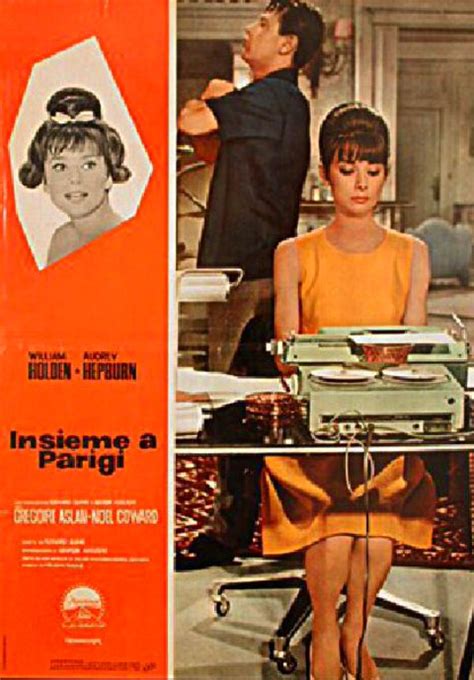 Paris When It Sizzles Original 1967 Italian Fotobusta Movie Poster