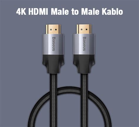 Baseus Enjoyment Series K Male To K Male Hdmi Kablosu Cm