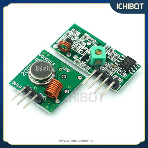 315mhz Wireless Modul Transmitter Receiver 1 Pasang Ichibot Store