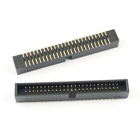 Pcs Mm Pitch X Pin Pin Smt Smd Male Shrouded Box Header Idc