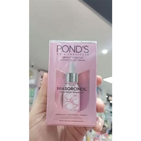 Jual Ponds Bright Miracle Ultimate Clarity Serum 14gr Pink Shopee