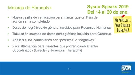 Sysco Speaks Informaci N General Ppt Descargar