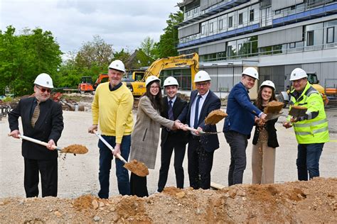 Gymnasium Höchstadt a d Aisch Spatenstich für den Erweiterungsbau