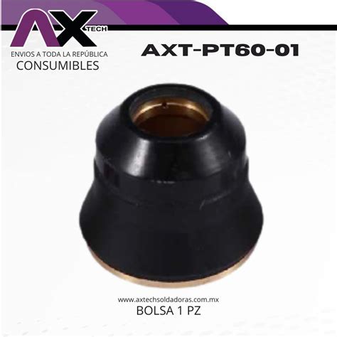 Axt Pt Boquilla Roscada Para Antorcha Plasma Trafimet Bolsa Pz