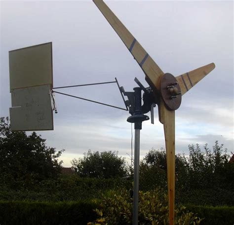 Build A Homemade Wind Turbinemk Ii Energía Solar Generador De