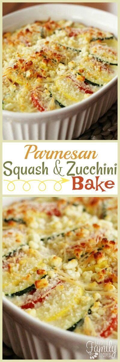 Parmesan Squash And Zucchini Bake Is A Perfect Recipe For Squash And Zucchini From The Garden