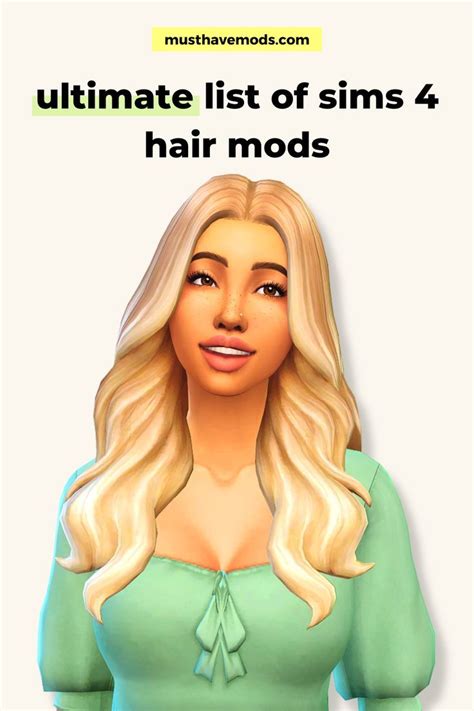 Ultimate List Of Sims 4 Hair Mods To Fill Up Your CC Folder Sims 4 CC