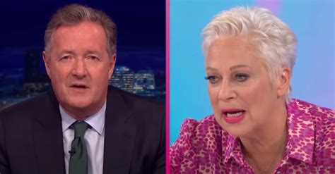 Piers Morgan In Twitter Spat With Denise Welch As They Reignite Feud