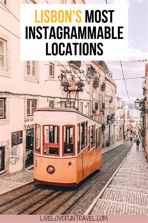 The Most Instagrammable Places In Lisbon Map Lisbon Travel