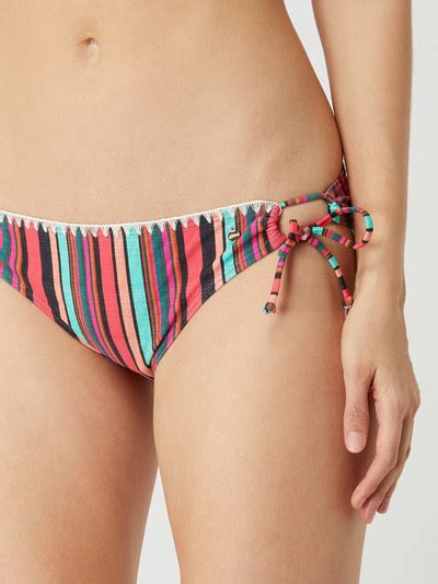 S Oliver Red Label Bikini Zum Binden Mit Streifenmuster Pink Online