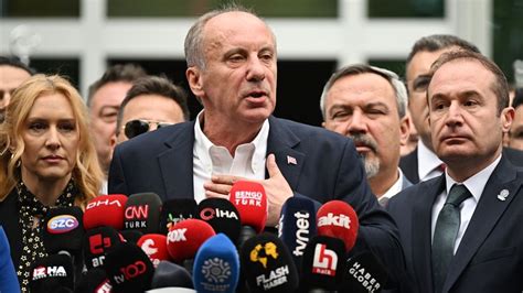 Cumhurbaşkanı adayı Muharrem İnce adaylıktan çekildi Euronews