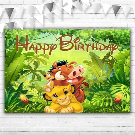 Lion King First Birthday Custom Png Lupon Gov Ph