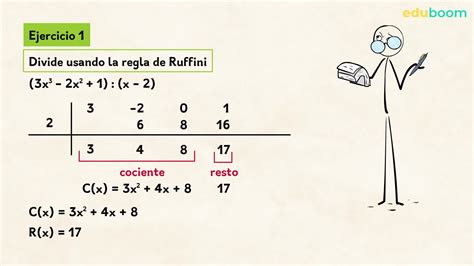 Divisiones Con La Regla De Ruffini Matemáticas 4º De Secundaria